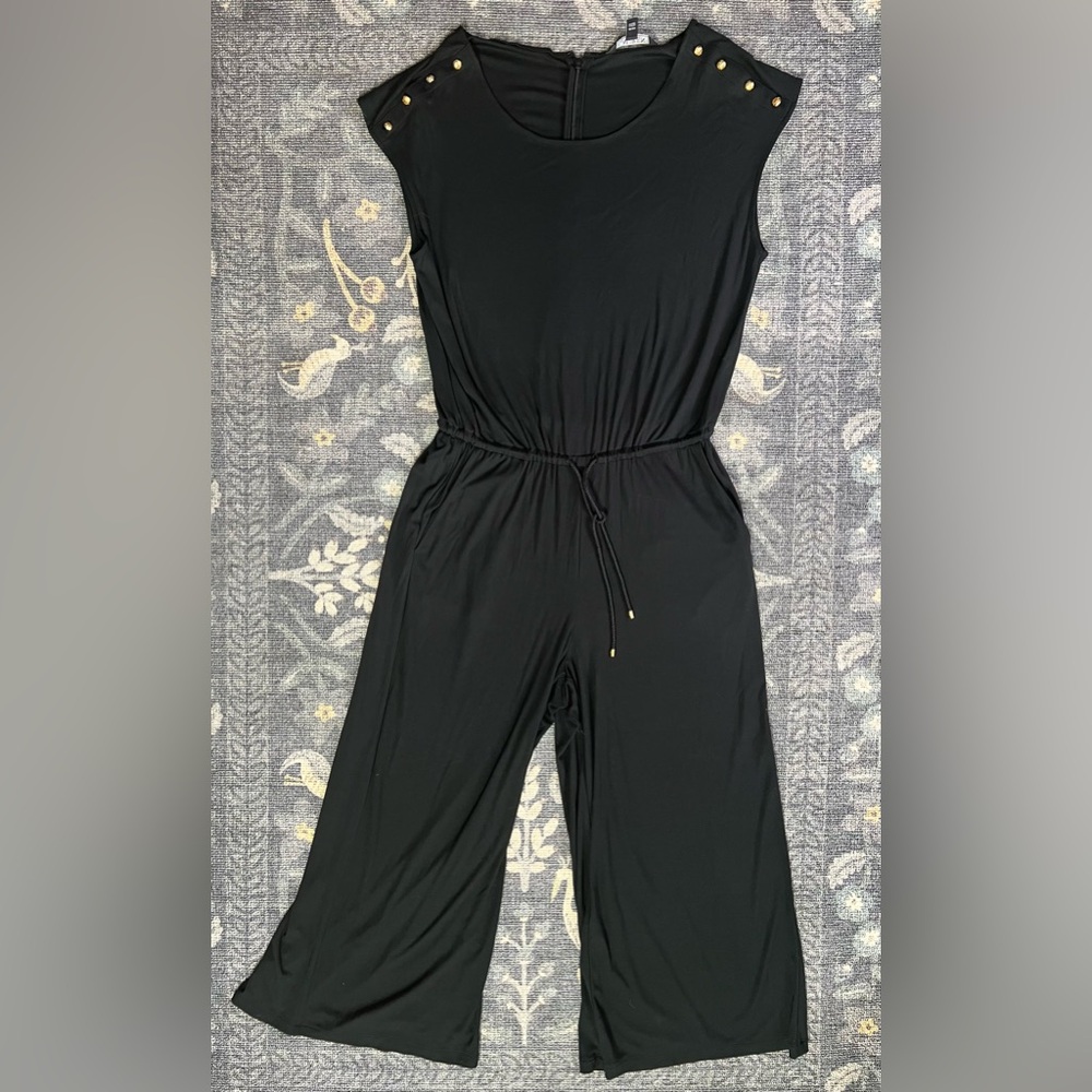 LRL Lauren Ralph Lauren black jumpsuit jumper